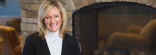 New York Times Bestselling Author Karen Kingsbury poses for portraits in the Hancock Welcome Center on February 24, 2015. (Photo by Ty Hester)