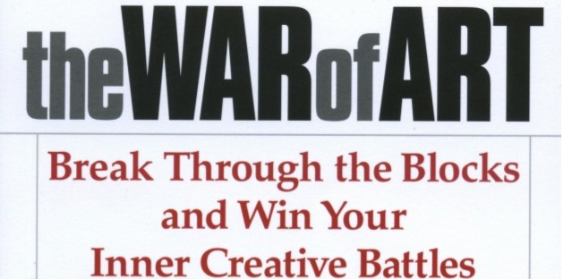 alt="book cover for the war of art